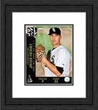 Framed Javier Vazquez Chicago White Sox Photograph