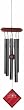 Woodstock Encore Collection Black Chimes of Mars Windchime