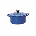 Le Creuset Enameled Cast-Iron Mini Cocotte, Cobalt