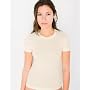 American Apparel Natural 2102org Organic Fine Jersey Short Sleeve Tee