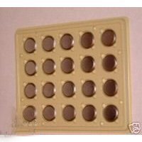 3V CR2032 BR2032 L2032 5004LC Lithium Button Cell Batteries (20 pcs 1 tray) by Watches
