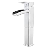 Pfister T40DF0C Kenzo Vessel Bathroom Faucet, Polished Chrome