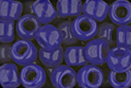 ROYAL BLUE CROW BEADS PONY BEADS