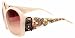 Ed Hardy Butterflies Sunglasses EHS049 - Pearl White