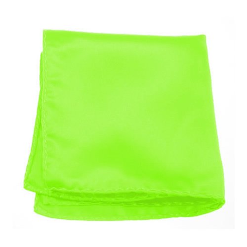 Solid Color Pocket Square by Jacob Alexander - Lime Green
