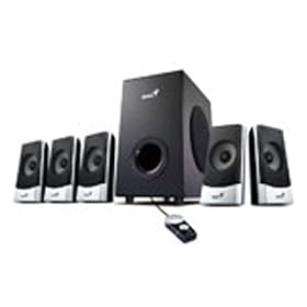 Click here to buy Genius SW-5.1 PC Gaming Surround Sound Speaker System by Genius.
