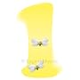 "l" Yellow Bumble Bee Alphabet Letter Name Wall Sticker baby nursery girls room decor decoration