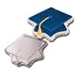 Wilton Topping Off Success Graduation Cap Graduate Mortarboard Cake Pan Mold