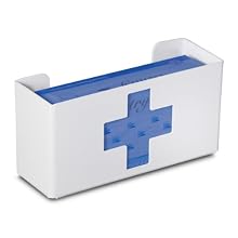 TrippNT 51047 Priced Right Single Glove Box Holder with Medical Cross, 11" Width x 6" Height x 4" Depth