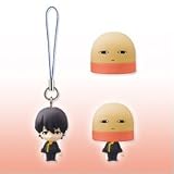Gintama (Silver Soul) Face Mask mascot Key Chain Strap (Set of 6). Imported from Japan.