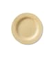 Bambu 7-Inch All Occasion Veneerware Plates, Package of 8, Natural