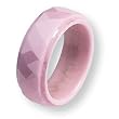 Pink Ceramic Ring (8.0 mm) - Sizes 5-9