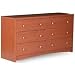 6-Drawer Dresser - South Shore - 3386027 (Autumn Cherry) (32" H x 53" W x 16" D)
