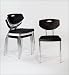 Euro Style 0-1231 Beetle Black/Chrome 4 Pack