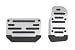 Pilot PM214E Racing Pedal Pads