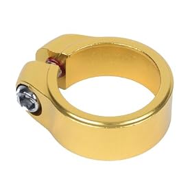 Seat Post Clamp 31.8 Anodized Gold