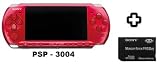 PSP Konsole Slim & Lite 3004 Radiant Red inklusive 1 GB Memory Stick Pro Duo