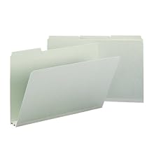 Smead Pressboard Folder, Legal, 1/3 Cut Tab, 2-Inch Expansion, 25 per Box (18234)