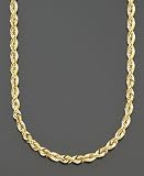 14k Gold 20-Inch Rope Chain