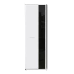 ROLLER Kleiderschrank QUADRO schwarz/wei�