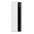 ROLLER Kleiderschrank QUADRO schwarz/wei�