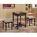 Kitchen & Housewares : Powell Masterpiece Antique Black Game Table 465-20