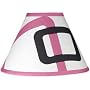Pink and Black Geo Lamp Shade by JoJo Designs