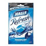 Halls refresh moisture action cough drops, refreshing mint 20/bag, 12 bags Halls refresh moisture action cough drops, refreshing mint 20/bag, 12 bags