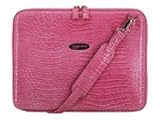 Faux-Croc Portfolio - Pink