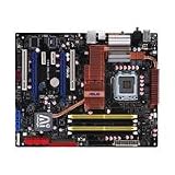 ASUS P5E Deluxe Ai Lifestyle Series - Carte-m&egrave;re - ATX - iX48 - LGA775 Socket - UDMA133, SATA-300 (RAID) - Gigabit Ethernet - FireWire - audio haute d&eacute;finition (8 canaux)