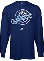 Utah Jazz Long Sleeve Primary Logo Tee