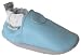 Baby Leather Soft Sole Shoes, Light Blue (infant to toddler)