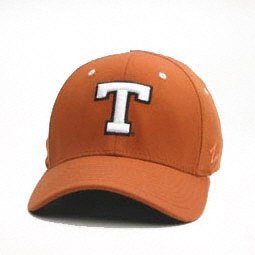 Texas Longhorns ”T” Bright Orange ZH Flex Fit Hat