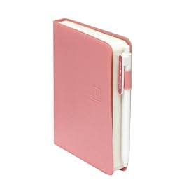 Personal Agenda and Business Planner w/Pen, Ruler, and Interchangeable Cover (Pink)