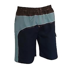 BADESHORT CLUB BLUE - COOL24 Badeshort Herren New-Retro Hawaiishort 2011