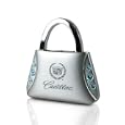 GM-Cadillac Blue Crystals Purse Key Chain'