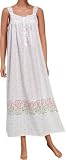 Lanz Tulip Border-Print Gown