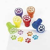 24 Paw Print Stampers