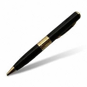 4GB Black DVR Spy Pen High Resolution Camcorder (640*480 pixels) thumbnail