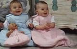 Blue and Pink Gingham Kindersack