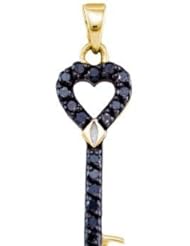 0.45CTW DIAMOND KEY PENDANT