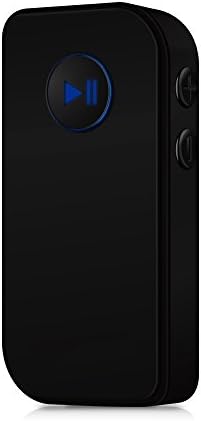 Bluetooth Receivers, Xhonor Portable Bluetooth 3.0 Receiver A2DP Wireless Adapter for Home/Car Audio Music Streaming Sound System /Bluetooth Car Kits with 3.5 mm Stereo Output (Cool Black)