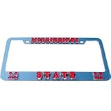 Mississippi State Bulldogs License Plate Tag Frame - NCAA College Athletics Fan Shop Sports Team Merchandise