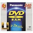 Panasonic LM-AD240LU3 DVD-RAM DISC 3 PACK