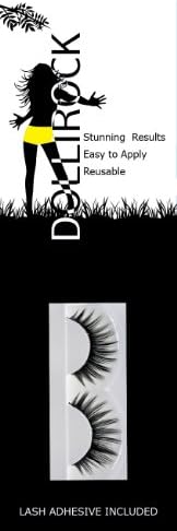 Dollirock 10 Piece False Eyelashes Set, No.014 Diva Style