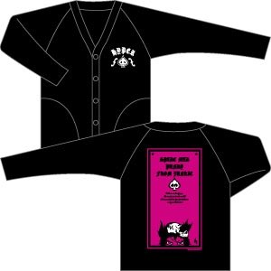Hisacy　SPADE MAD Vネックカーディガン LADIES’FREE（BLACK）