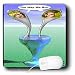 Londons Times Funny Panel Hollywood Cartoons - Robert Redford Barbara Streisand The Way We Stir Spooning - Mouse Pads Image
