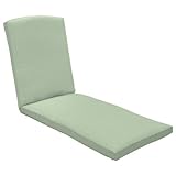 IMAGE OF Strathwood St. Thomas Cast Aluminum Chaise Lounge Cushion, Solid Mist