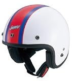 ホンダ Jums JK1 子供向け ジェットヘルメット ホワイト/レッド XSサイズ（53cm-55cm）