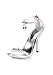 Women's 4.75 Inch Stiletto Heel Closed Back Mini-Platform Sandal
